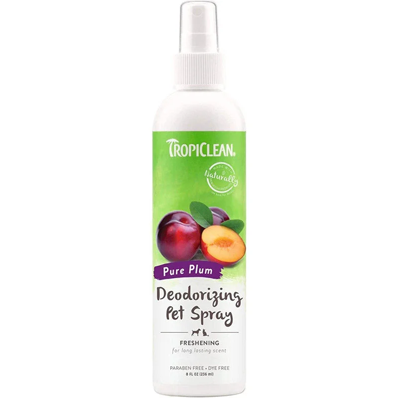 Tropiclean Pure Plum Deodorizing Pet Spray, 235 ml