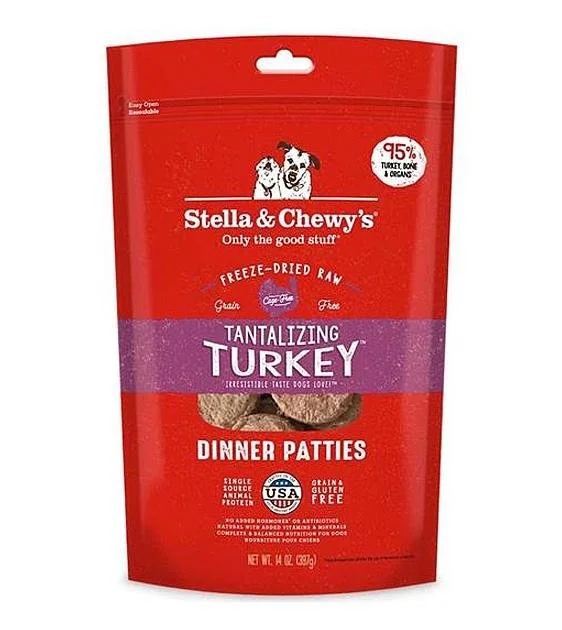 TRY & BUY: Stella & Chewy’s Freeze Dried Tantalizing Turkey Dinner Patties Dog Food