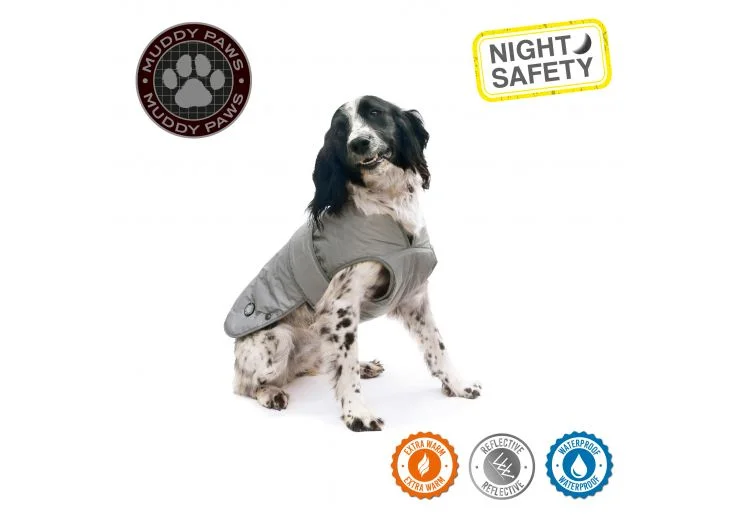 Ancol - Ultimate Reflective Dog Coat - L