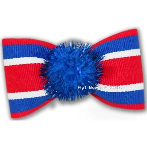 Uncle Sam Hair Bow