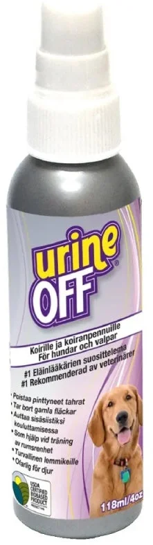 URINE OFF Spray pt îndepărtarea mirosului şi petele de urină a câinilor, 118ml