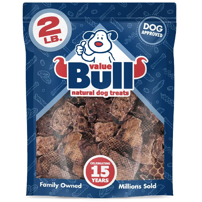 ValueBull Beef Lung Wafers, Premium 2 Pounds