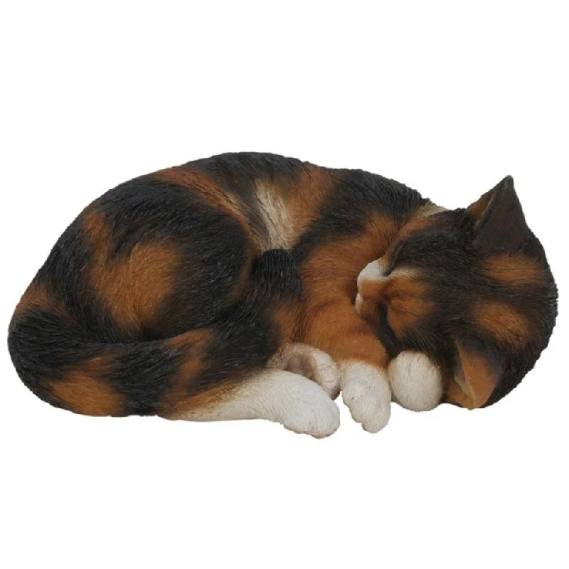 Vivid Arts Real Life Sleeping Cat - Tortoiseshell