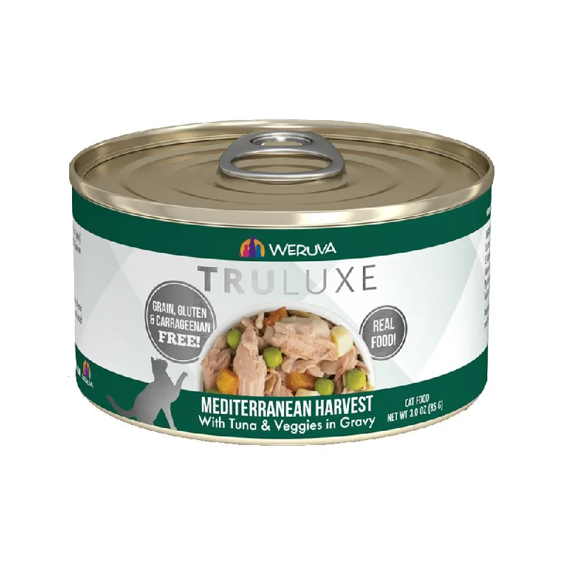 Truluxe Mediterranian Harvest Tuna & Veggies in Gravy Cat Can