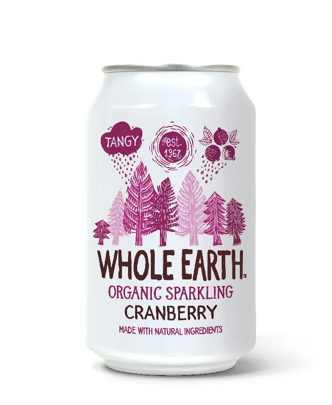 Whole Earth Sparkling Cranberry 330ml