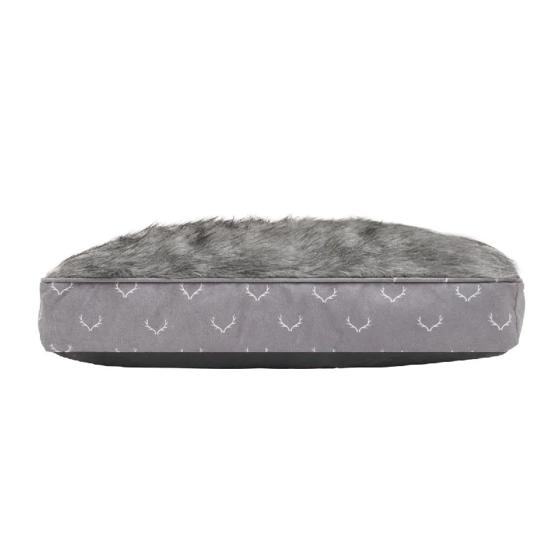 Wolf & Tiger | Antler Hygge Mattress | Christmas Dog Bed