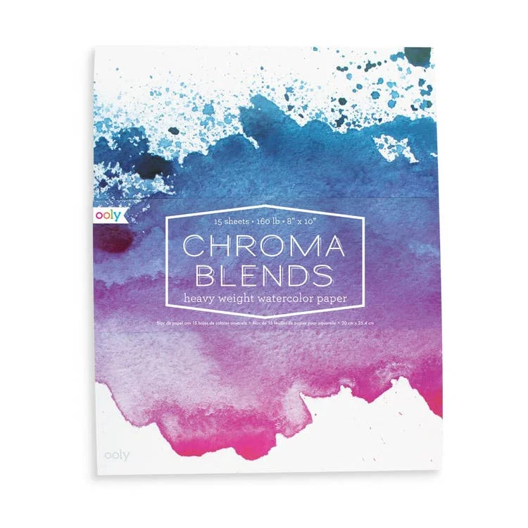 8x10 Chroma Blends Watercolor Pads