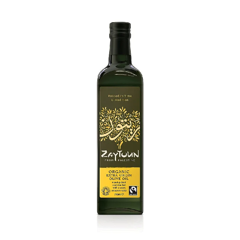 Zaytoun Palestinian Extra Virgin Olive Oil (Fair Trade) 750ml