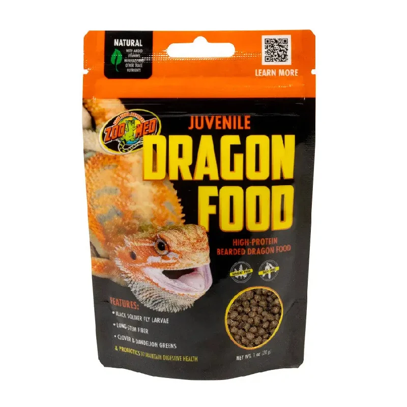 Zoo Med Juvenile High Protein Bearded Dragon Food